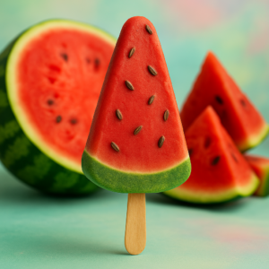 WHOEL WATERMELON ICECREAM
آيسكريم البطيخ حبة كاملة مقرقش
